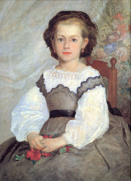 Pierre-Auguste Renoir Mademoiselle Romaine Lancaux